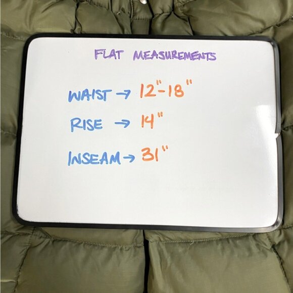 Vintage Pioneer Brand Sportswear Green Quilted Down Filled Snow Pants S - Picture 5 of 16